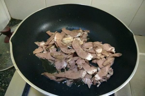炒猪心的做法图解5
