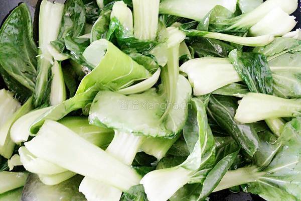 虾米油菜的做法图解6