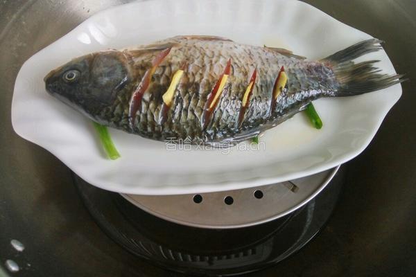 葱油鲫鱼的做法图解3