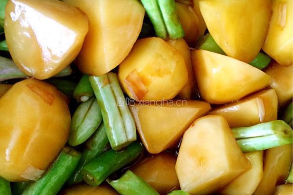 土豆豆角炖南瓜的做法图解5