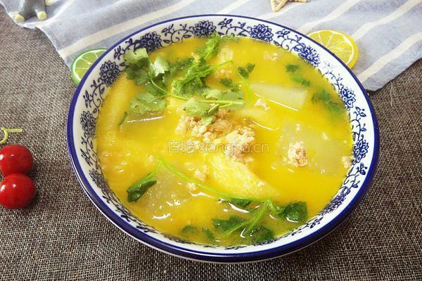 冬瓜竹荪鲜肉汤的做法图解9
