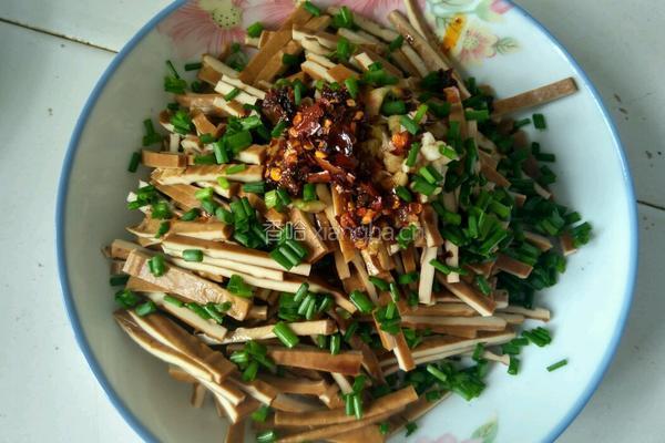 凉拌豆腐干
