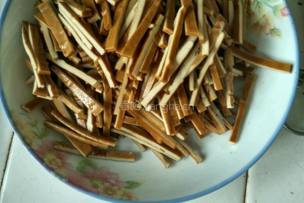 凉拌豆腐干的做法图解4