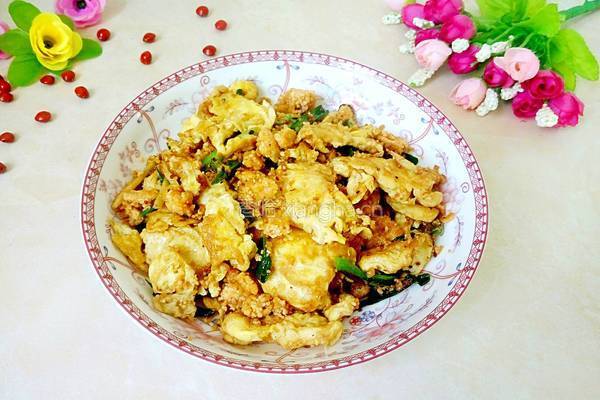 鱼子炒鸡蛋的做法图解9