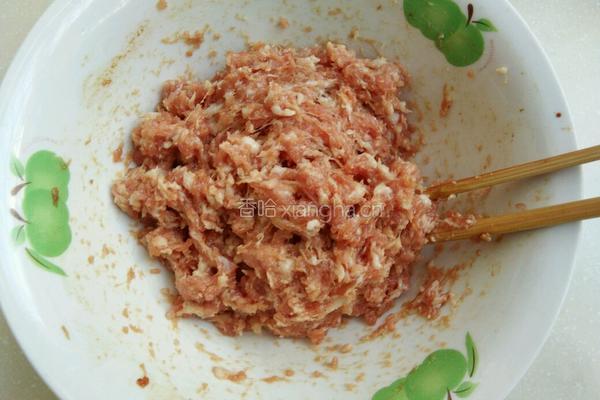 鲜肉馅的做法图解5