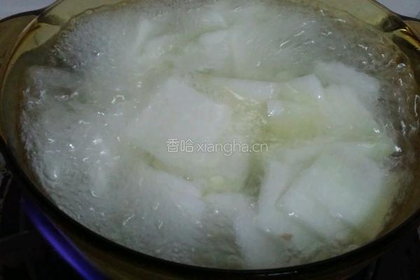 鸭肉炖冬瓜汤的做法图解9