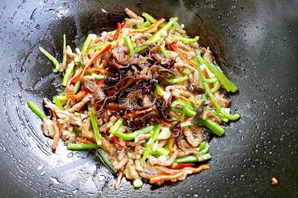 肉丝炒青椒的做法图解10