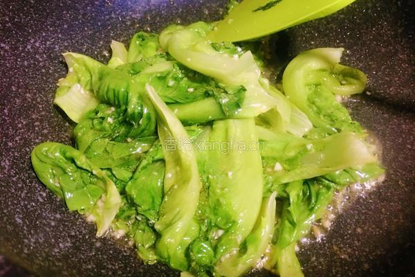 炒生菜的做法图解7