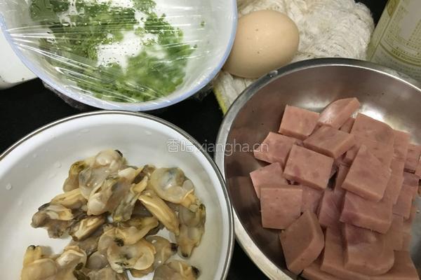 蜆肉意粉的做法图解2