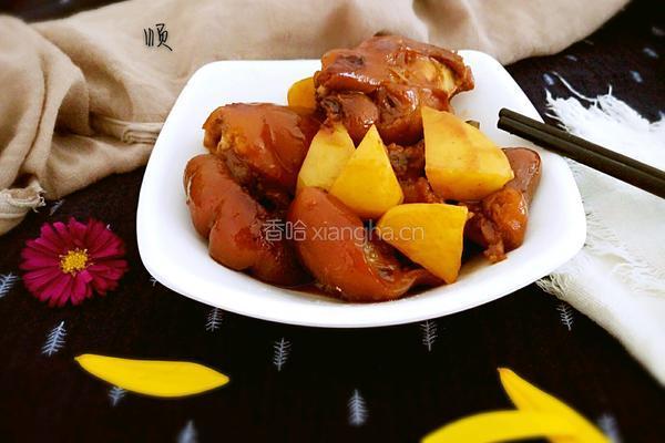 土豆焖猪脚的做法图解13