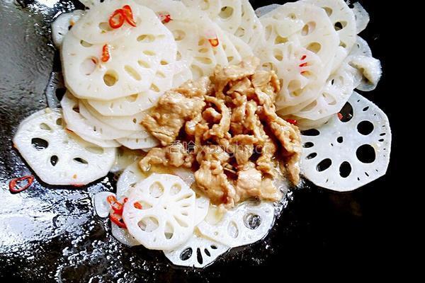 滑炒藕片瘦肉的做法图解18