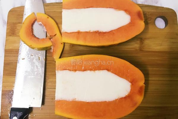 木瓜椰子冻的做法图解10
