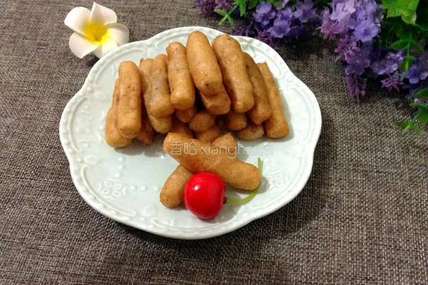 油炸糯米条的做法图解10