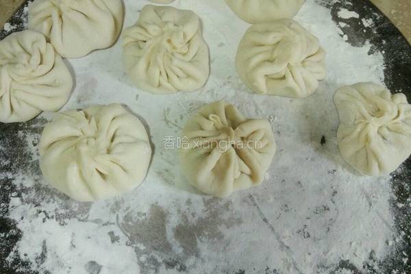 胡萝卜鸡蛋包子的做法图解14