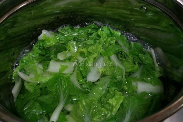 虾皮青菜汤的做法图解3