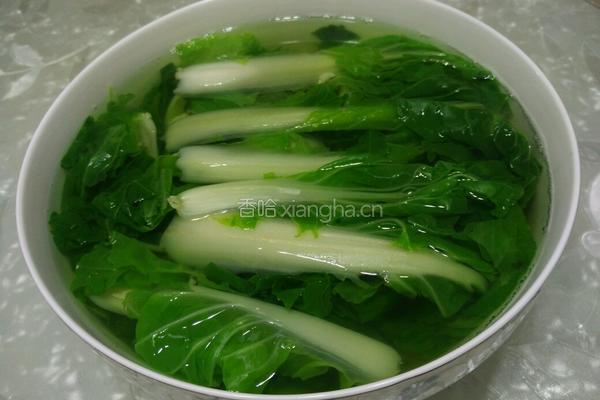 虾皮青菜汤的做法图解6