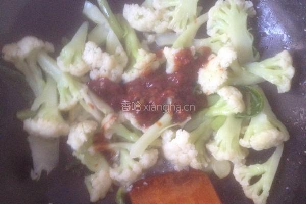 干锅花菜的做法图解2