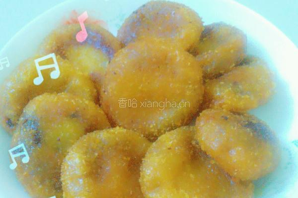 香酥南瓜饼的做法图解10