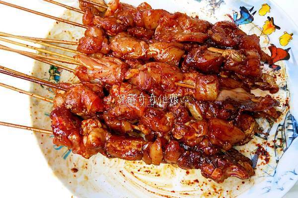 孜然烤兔肉串的做法图解4