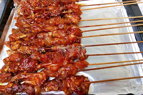 孜然烤兔肉串的做法图解5