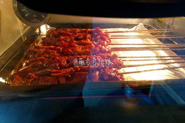 孜然烤兔肉串的做法图解6