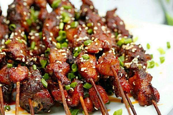 孜然烤兔肉串的做法图解13