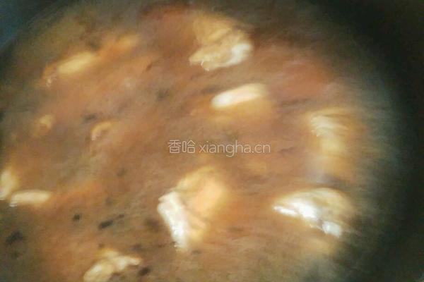 油豆角炖排骨的做法图解6