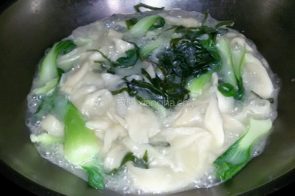 鸡汤烩面的做法图解7
