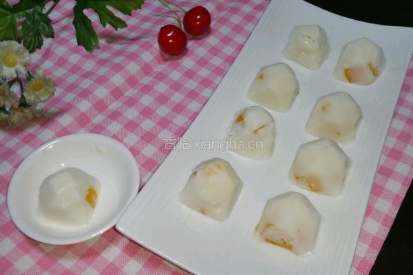 芒果椰汁糕的做法图解6