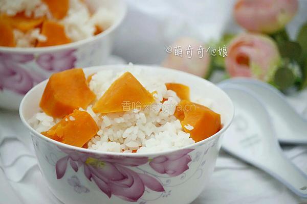 番薯饭的做法图解1