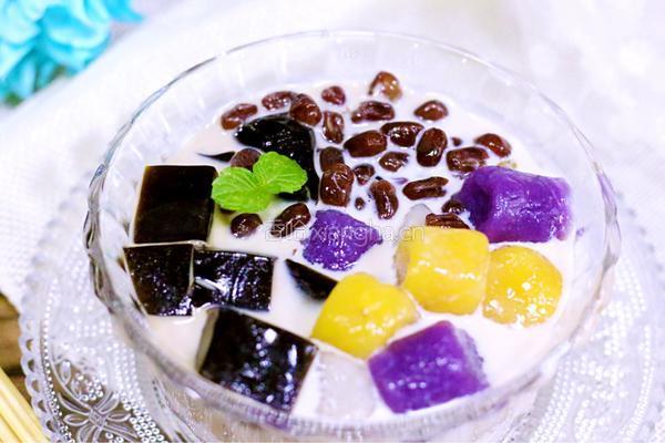 红豆芋圆烧仙草的做法图解22
