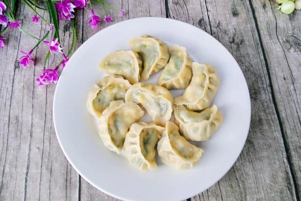 韭菜鸡蛋馅水饺的做法图解13