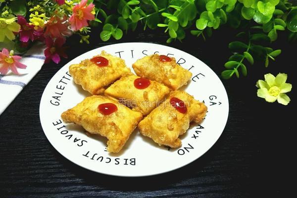 香蕉鲜虾卷的做法图解11
