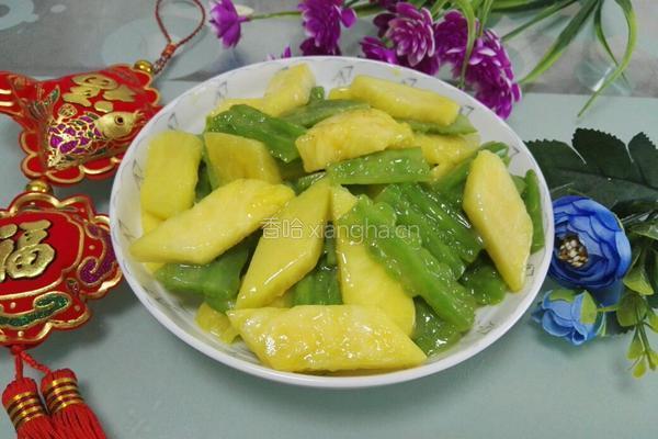 凤梨苦瓜的做法图解4