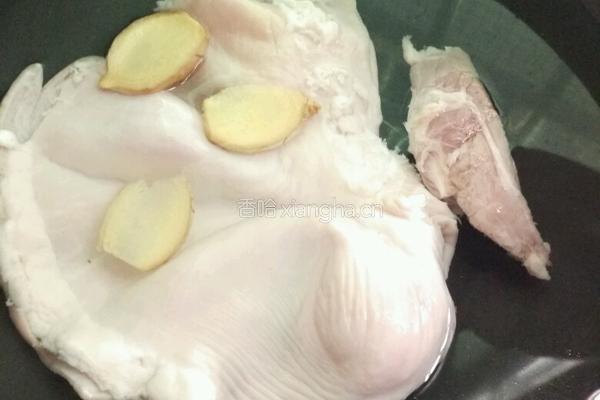 简易猪肚鸡汤的做法图解7
