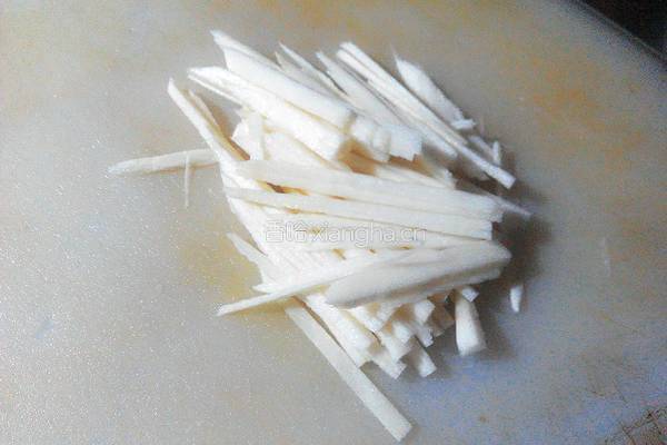 腌笋丝的做法图解3
