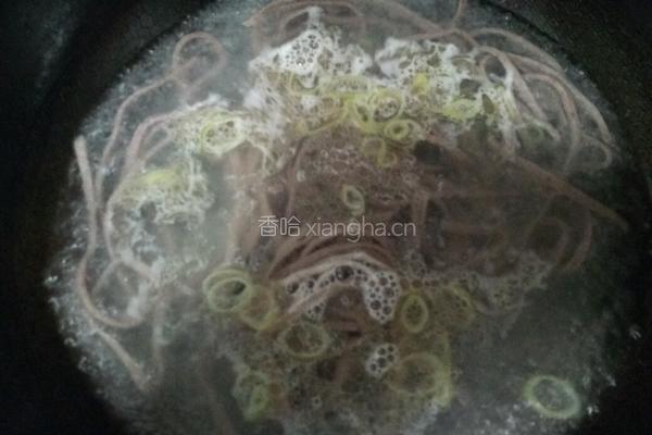 杂粮手擀面的做法图解9