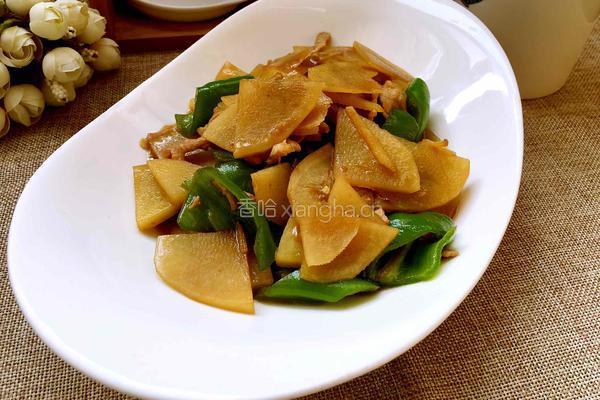 青椒肉炒土豆片的做法图解9