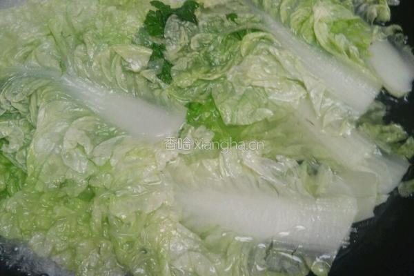 白菜圈的做法图解1