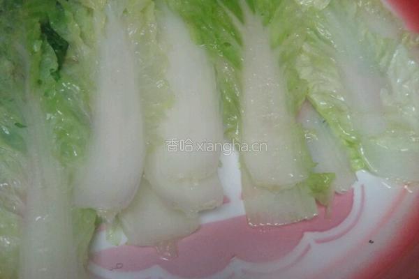 白菜圈的做法图解2