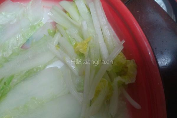 白菜圈的做法图解4