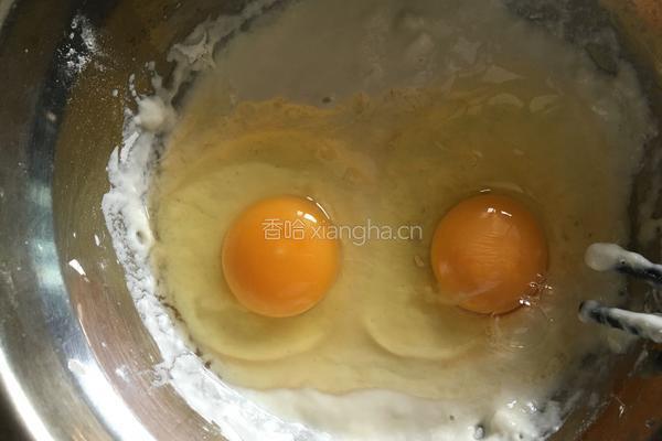 豆角鸡蛋饼的做法图解2