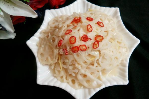 炒藕的做法图解8