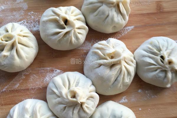 芹菜圆白菜肉包子的做法图解6