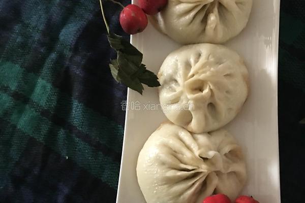 芹菜圆白菜肉包子的做法图解7