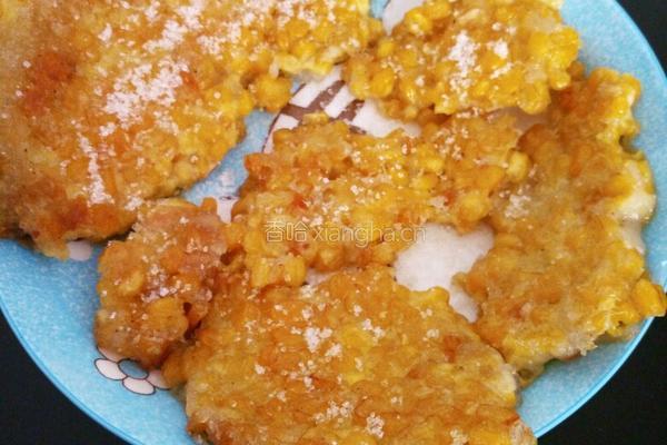 黄金玉米饼的做法图解7
