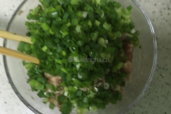 香煎葱肉饼的做法图解3