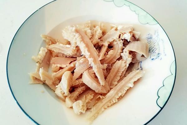 水煮牛肚的做法图解1