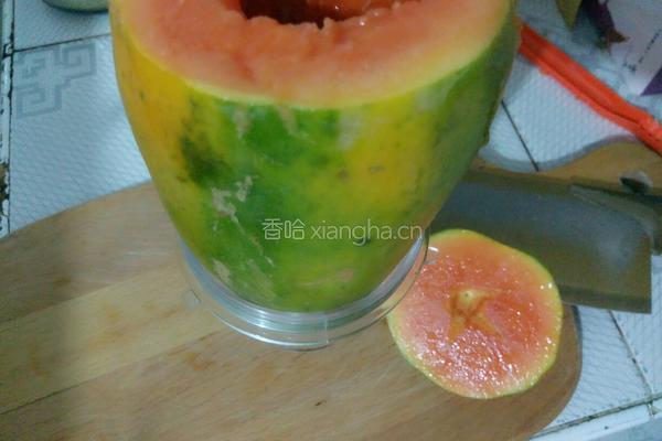 木瓜椰子冻的做法图解7