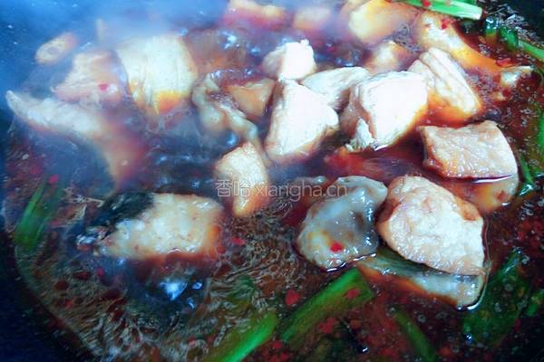 鲢鱼烧豆腐的做法图解9